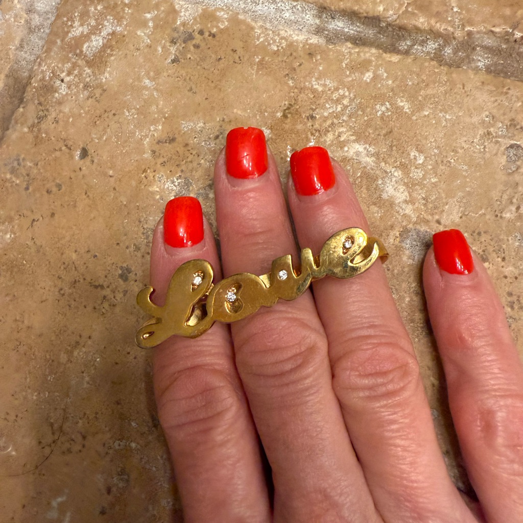 Gold Adjustable Scrollwork Toe Rings